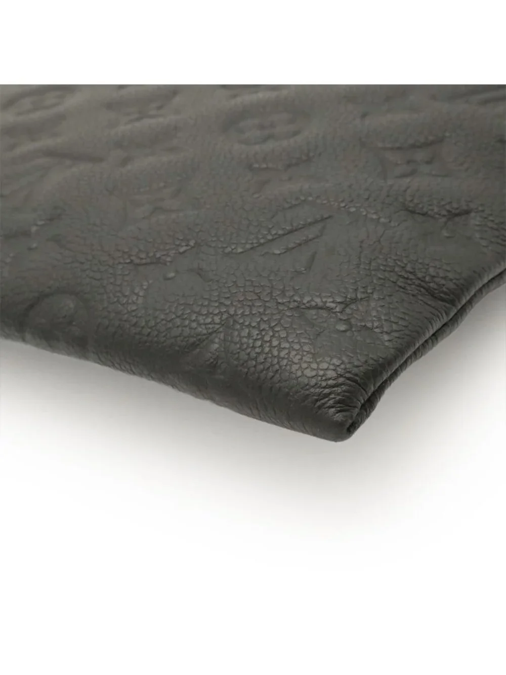 Louis Vuitton Monogram Empreinte Daily Pouch Clutch Leather Noir Black